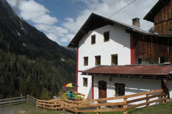 Photo von der Samnauner Hütte